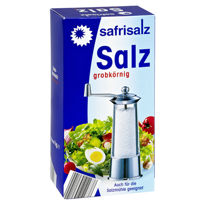 Safrisalz Speisesalz grobkörnig 1 kg