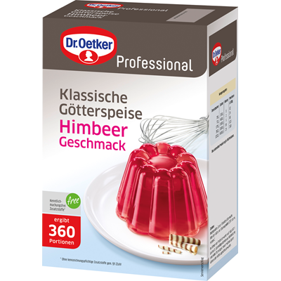 Dr. Oetker Götterspeise Himbeer  1 kg