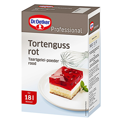 Dr. Oetker Tortenguß rot 1 kg