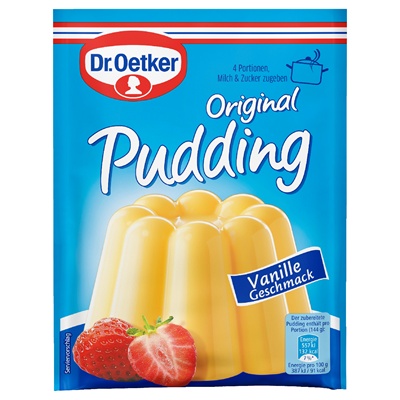 Dr. Oetker Pudding Vanille Puddingpulver 37 g Beutel