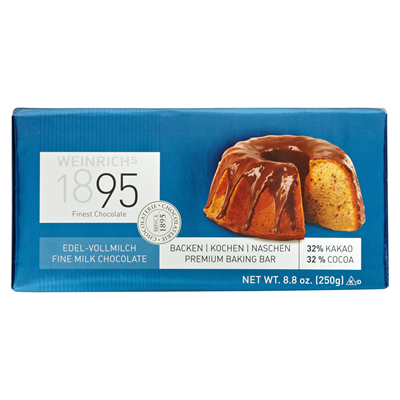 Weinrich Edel-Vollmilchschokolade 250 g