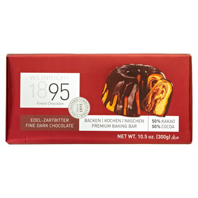 Weinrich  Edel-Zartbitterschokolade Kuvertüre 300 g
