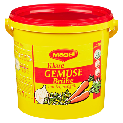 Maggi klare Gemüsebrühe mit Suppengrün 5 kg