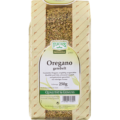Fuchs Oregano gerebelt  250 g