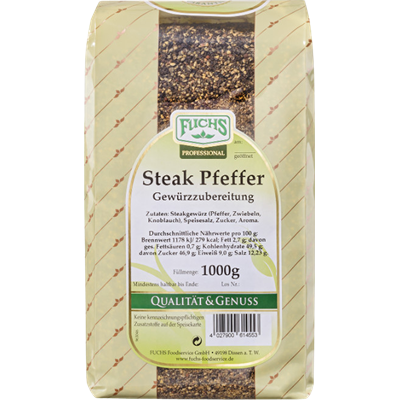 Fuchs Steak Pfeffer    1 kg