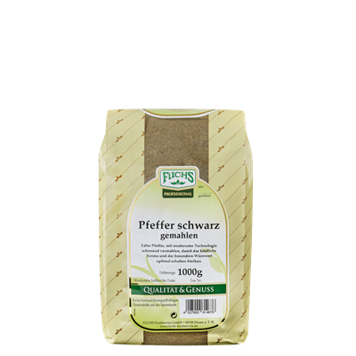 Fuchs Pfeffer Schwarz gemahlen 1 kg