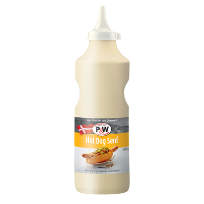 P&W Dänischer Hot Dog Senf  900 ml