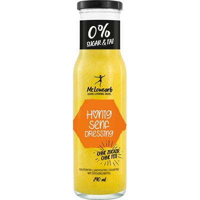 Mr. Lowcarb Honig-Senf Dressing 240 ml