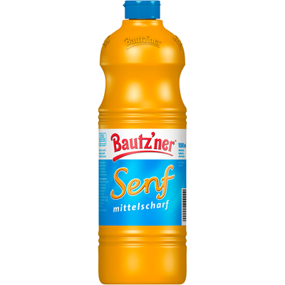 Bautzner Senf, mittelscharf 1 l