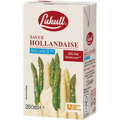 Lukull Sauce Hollandaise balance 250 ml