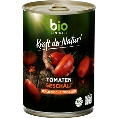 Bio-Zentrale Tomaten geschält 400 g
