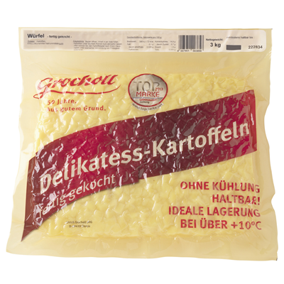 Grocholl Delikatess Kartoffeln Würfeln  3 kg