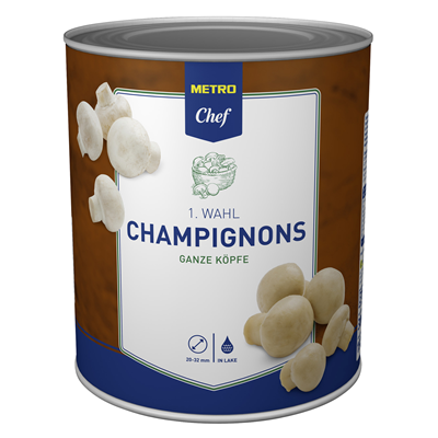 METRO Chef Champignons 1 Wahl ganz 3,1 L