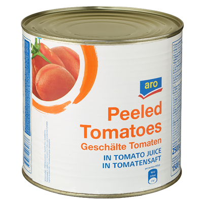 ARO Geschälte Tomaten 2,65 kg