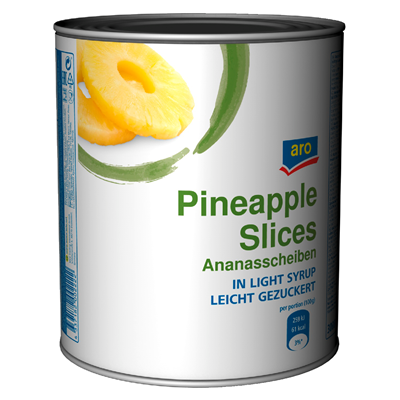 ARO  Ananas in Scheiben 3,1 l