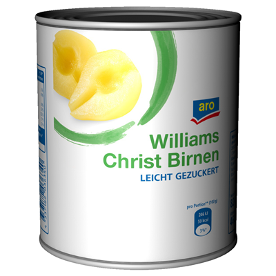 ARO Birnen halbe Frucht 850 ml