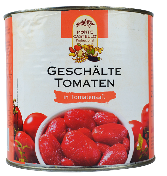 Geschälte Tomaten 2500 g