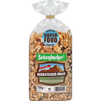 Seitenbacher Bergsteiger Müsli  750 g