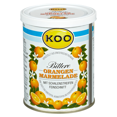 Koo Bittere Orangenmarmelade 450 g