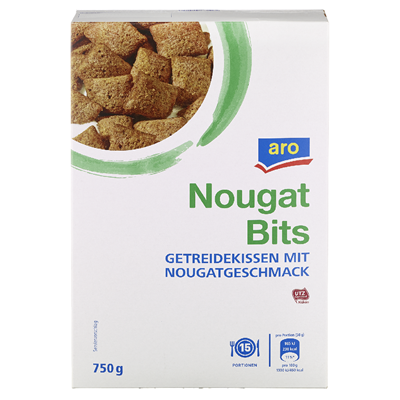 ARO Nougat Bits 750 g
