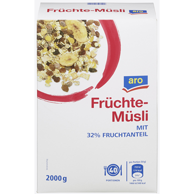 ARO Früchtemüsli  2 kg