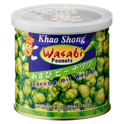 Khao Shong Erdnüsse mit Wasabi 140 g