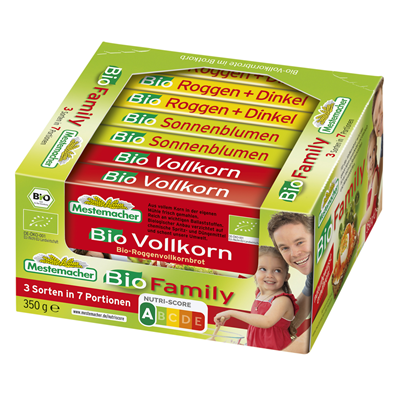 Mestemacher BIO Family Brötchenkörbchen 350 g