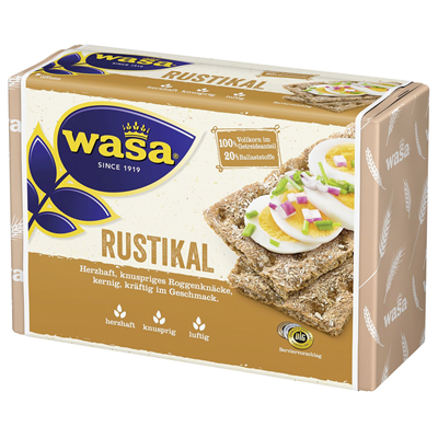 Wasa Knäckebrot Rustikal  275 g