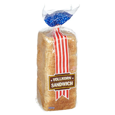 Vollkorn Sandwich  Weizenvollkornbrot 750 g