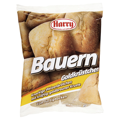 Harry Bauern Goldkrüstchen 6 Stück