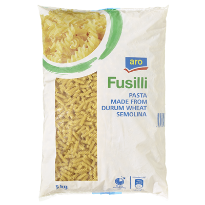 ARO Fusilli Spirelli-Nudeln 5 kg