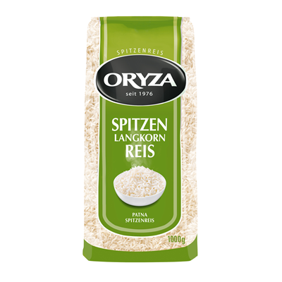 Oryza Spitzen Langkorn Reis 1 kg