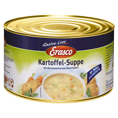 Erasco Kartoffelsuppe  4,2 l