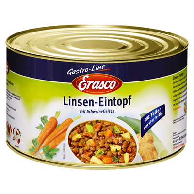 Erasco Linseneintopf mit Schweinefleisch 4,6 kg