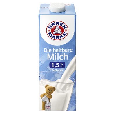 Bärenmarke Haltbare Milch 1,5 % Fett  1L