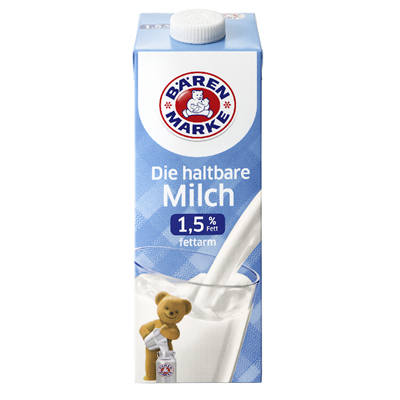 Bärenmarke Haltbare Milch 1,5 % Fett 1L