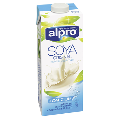 Alpro Sojadrink Original + Calcium 1,8 % Fett 1L
