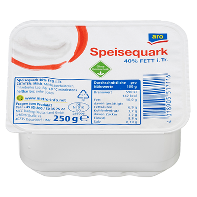 ARO Speisequark 40 % Fett 250 g