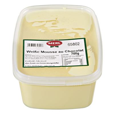 Merl Weiße Mousse au Chocolat  700 g
