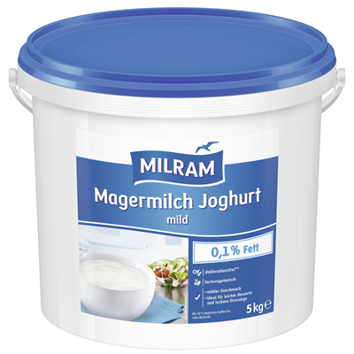 Milram Joghurt 0,1 % Fett 5 kg