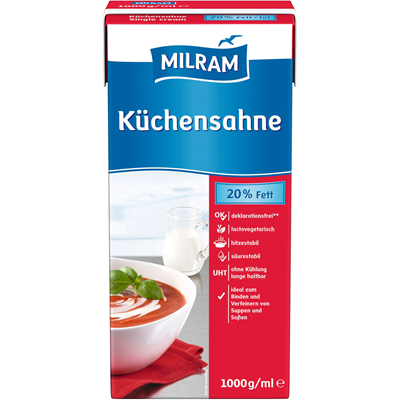 Milram Küchensahne 20 % - 1L
