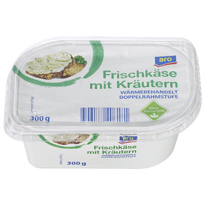 ARO Frischkäse Kräuter 70 % Fett  300 g
