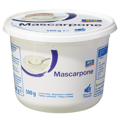 ARO Mascarpone 82 % Fett  500 g