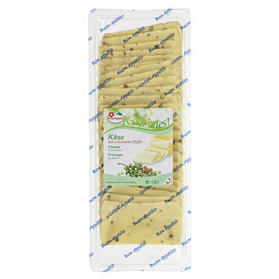 Frischpack Käse mit erlesenem Pfeffer  500 g