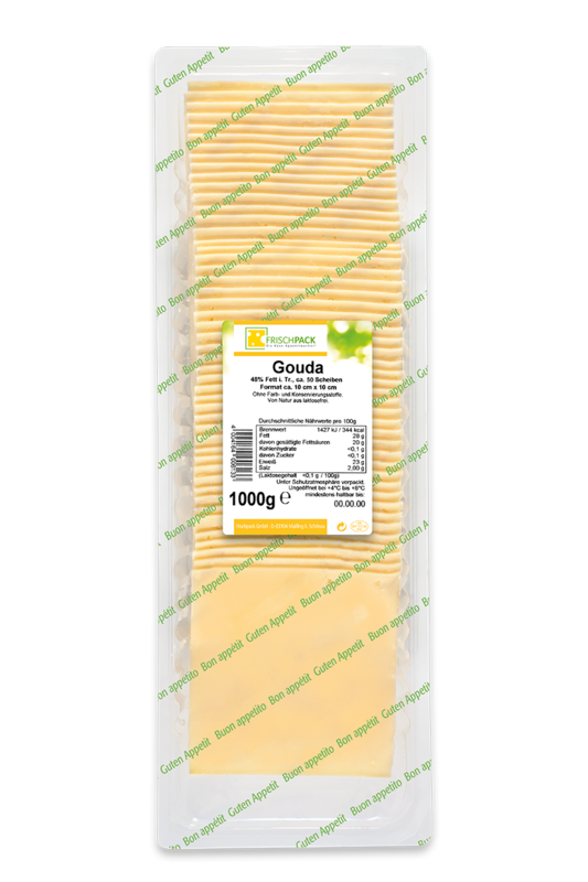 Gouda in Scheiben 1 kg