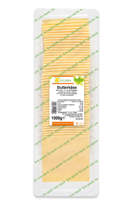 Butterkäse in Scheiben 1 kg