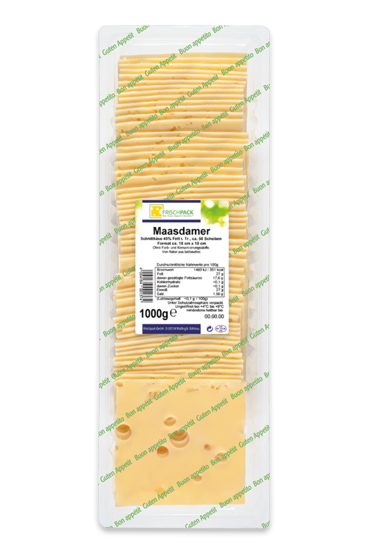 Maasdamer in Scheiben 1 kg