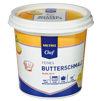 Metro Chef Butterreinfett 99,8 % Fett 500 g