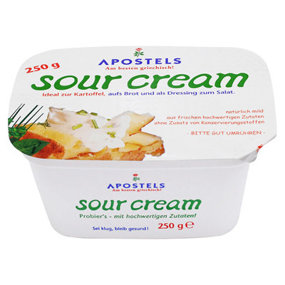 Apostels Sour Cream 8 % Fett 250 g