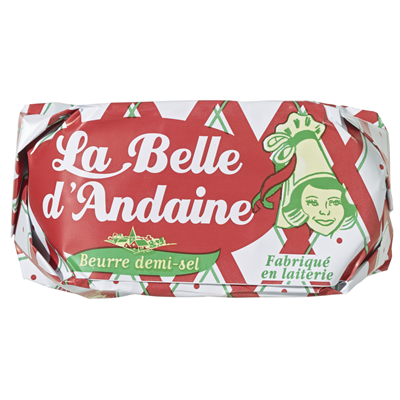 La Belle d`Andaine Doux Fränzösische Butter gesalzen 500 g